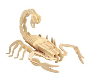 Woodcraft Holzpuzzle 3D Skorpion